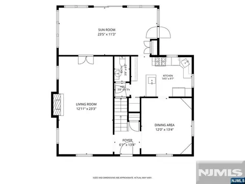 Floorplan - 81 Grayson Pl, Teaneck, NJ 07666 photo 2 of 4
