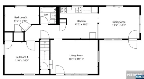 Floorplan - 1 Second Ave, Haskell, NJ 07420 photo 1 of 3