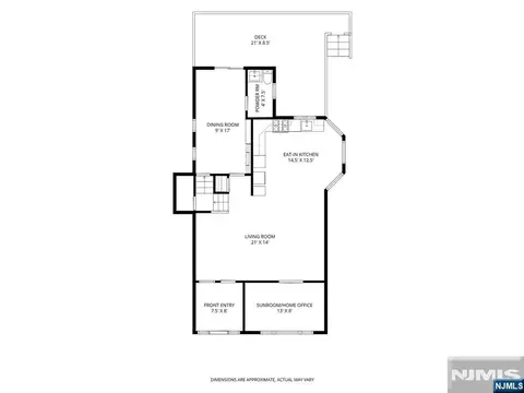 Floorplan - 21 Hackett Pl, Rutherford, NJ 07070 photo 1 of 4