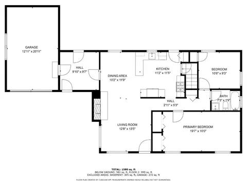 Floorplan - 413 Main St, Middlesex, NJ 08846 photo 1 of 2