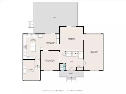 Floorplan - 22 Celler Rd, Edison, NJ 08817 photo 1 of 3