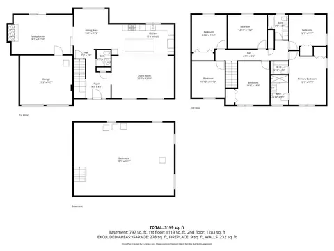 Floorplan - 52 Eileen Way, Edison, NJ 08837 photo 3 of 4