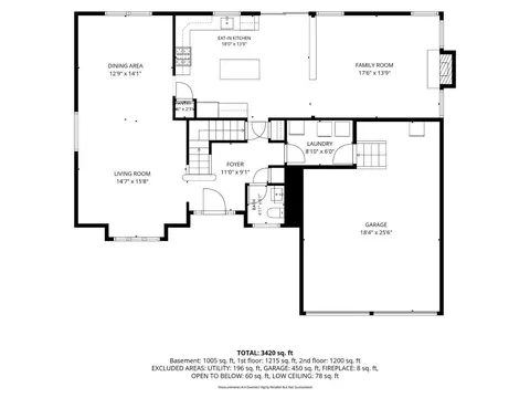 Floorplan - 13 Johnson Ave, Monroe, NJ 08831 photo 1 of 4