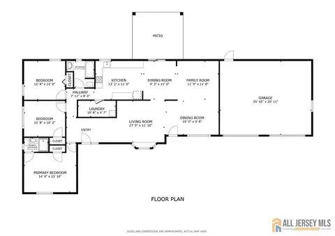 Floorplan - 3 11th Ave, Monroe, NJ 08831 photo 1 of 1