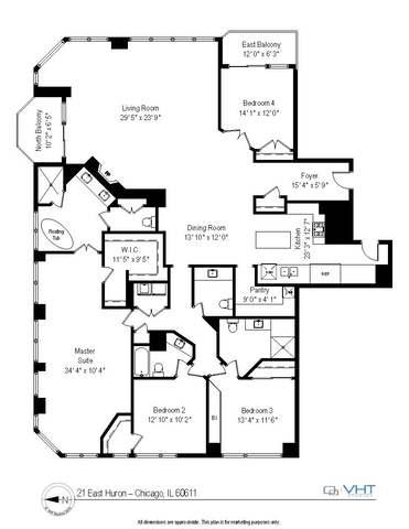 21 E Huron St #3205, Chicago, IL 60611 photo 32