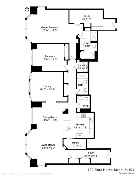 100 E Huron St #1104, Chicago, IL 60611 photo 25