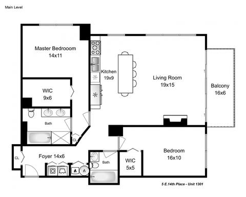 5 E 14th Pl #1301, Chicago, IL 60605 photo 25