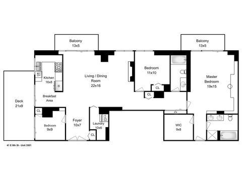 41 E 8th St #3501, Chicago, IL 60605 photo 22