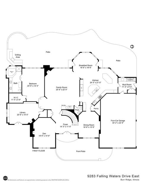 9283 E Falling Waters Dr, Burr Ridge, IL 60527 photo 40