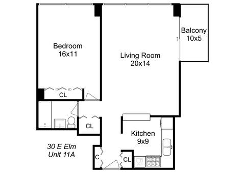 30 Elm St #16A, Chicago, IL 60611 photo 11