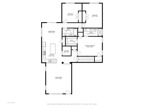 Floorplan - 180 W 37th Pl, Steger, IL 60475 photo 2 of 3