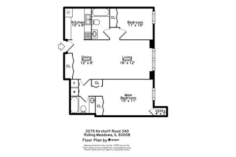 3275 Kirchoff Rd #340, Rolling Meadows, IL 60008 photo 12