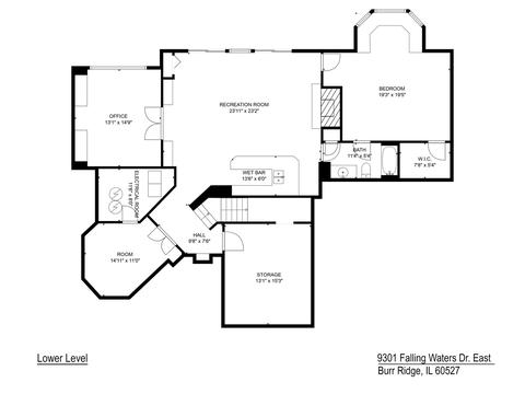 9301 Falling Waters Dr, Burr Ridge, IL 60527 photo 52