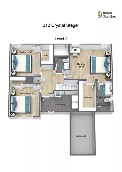 Floorplan - 200 Crystal Ln, Steger, IL 60475 photo 2 of 2