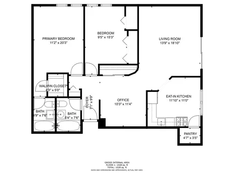 1550 Sandpebble Dr #201, Wheeling, IL 60090 photo 5