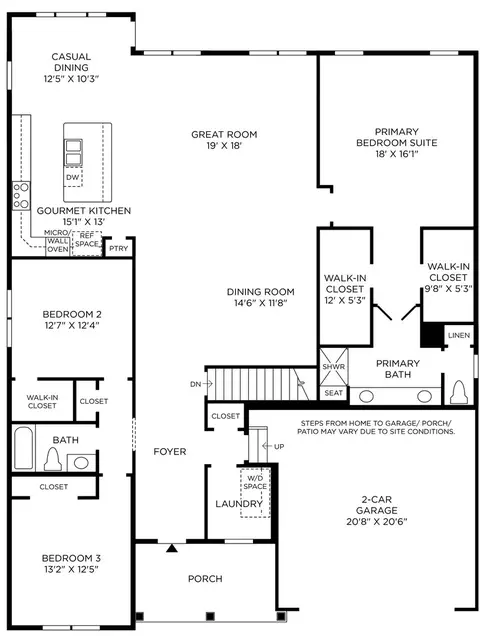 Floorplan - 3552 Doral Dr, Elgin, IL 60124 photo 1 of 1