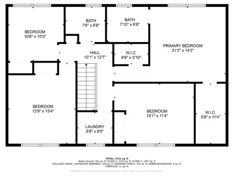 Floorplan - 975 Hunter Ct, Deerfield, IL 60015 photo 2 of 4