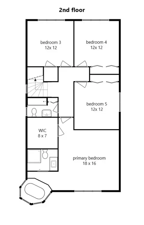 Floorplan - 336 N Walnut St, Elmhurst, IL 60126 photo 2 of 3