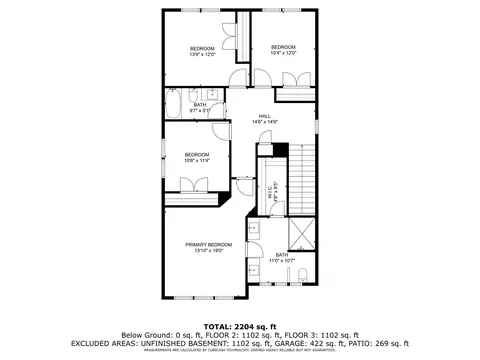 Floorplan - 7645 W 65th Pl, Summit, IL 60501 photo 2 of 3