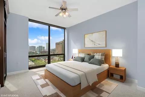Bedroom - 233 E 13th St #1606, Chicago, IL 60605 photo 2 of 3