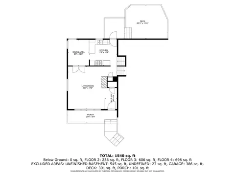 Floorplan - 1311 E Illinois St, Wheaton, IL 60187 photo 1 of 5