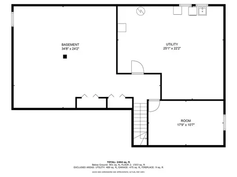 Floorplan - 1233 E Hull Dr, Wheaton, IL 60189 photo 2 of 3
