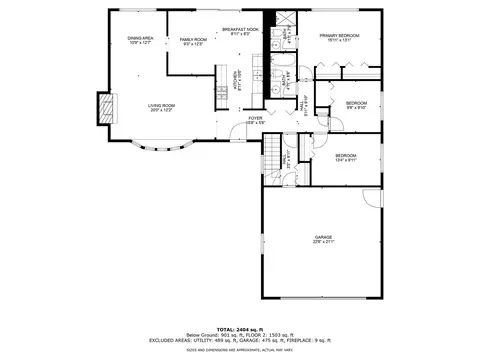 Floorplan - 1233 E Hull Dr, Wheaton, IL 60189 photo 1 of 3