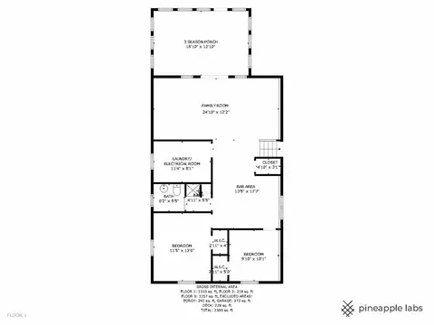 Floorplan - 1095 Hassell Rd, Hoffman Estates, IL 60169 photo 2 of 3