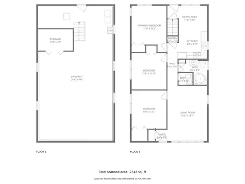 Floorplan - 1437 N Wolf Rd, Berkeley, IL 60163 photo 1 of 3