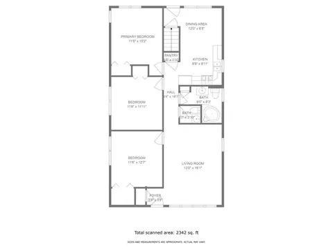 Floorplan - 1437 N Wolf Rd, Berkeley, IL 60163 photo 2 of 3