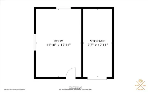 Floorplan - 208 E Main St, Camargo, IL 61919 photo 2 of 3