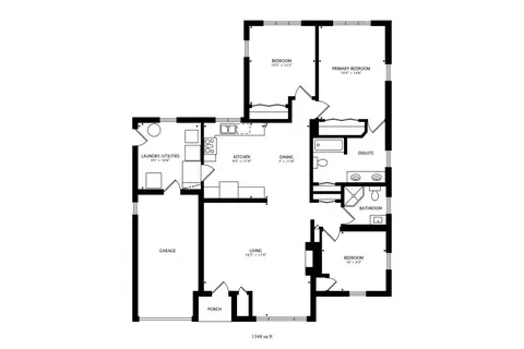 Floorplan - 289 Park Ave, Wheeling, IL 60090 photo 1 of 1