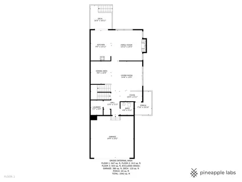 Floorplan - 1102 Horizon Dr, Bartlett, IL 60103 photo 3 of 4