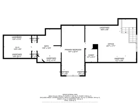 Floorplan - 3013 Maple Ave, Berwyn, IL 60402 photo 3 of 4