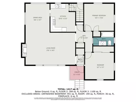 Floorplan - 3379 S Schultz Dr, Lansing, IL 60438 photo 1 of 3