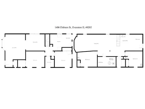Floorplan - 1406 Dobson St, Evanston, IL 60202 photo 1 of 3