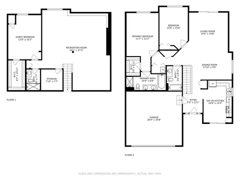 Floorplan - 21352 W Douglas Ln, Plainfield, IL 60544 photo 3 of 3