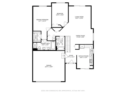 Floorplan - 21352 W Douglas Ln, Plainfield, IL 60544 photo 1 of 3