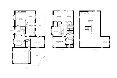 Floorplan - 6550 Manor Dr, Burr Ridge, IL 60527 photo 1 of 4