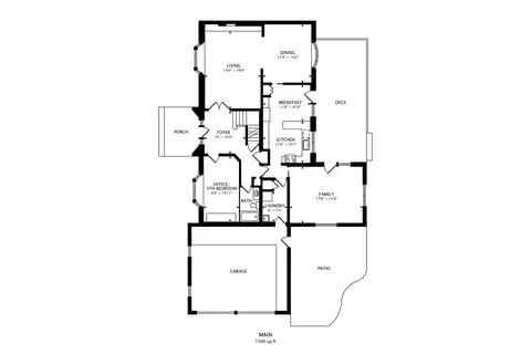 Floorplan - 6550 Manor Dr, Burr Ridge, IL 60527 photo 3 of 4