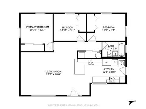 Floorplan - 256 Cindy Ln, Wheeling, IL 60090 photo 1 of 1
