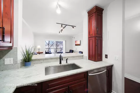 Kitchen - 111 N Wheaton Ave #308, Wheaton, IL 60187 photo 4 of 5