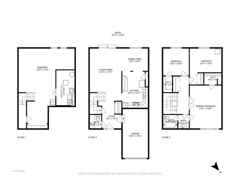 Floorplan - 644 Ash Ln, Wheeling, IL 60090 photo 1 of 4