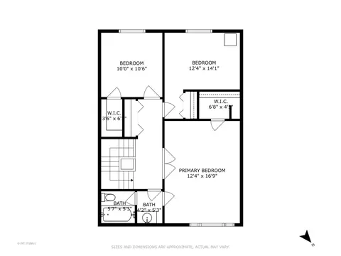Floorplan - 644 Ash Ln, Wheeling, IL 60090 photo 2 of 4