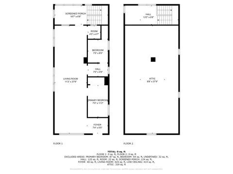Floorplan - 2121 W 23rd St, Chicago, IL 60608 photo 1 of 3