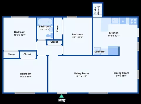 Floorplan - 5218 N Leeside St, Mchenry, IL 60050 photo 1 of 2