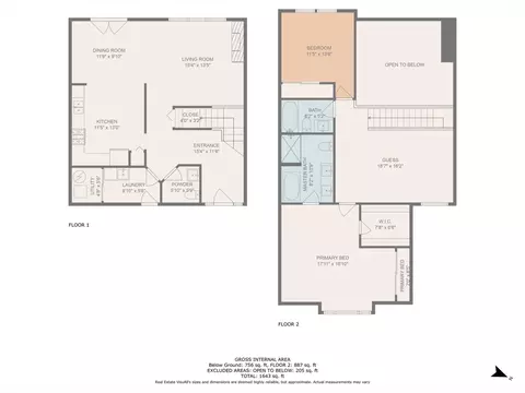 Floorplan - 114 Commons Ct, Wheeling, IL 60090 photo 3 of 3