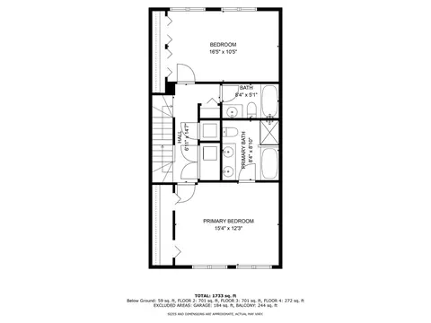Floorplan - 342 E 25th Pl #22, Chicago, IL 60616 photo 2 of 5