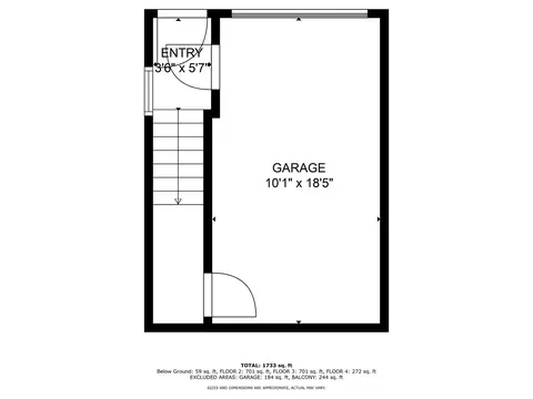 Floorplan - 342 E 25th Pl #22, Chicago, IL 60616 photo 4 of 5
