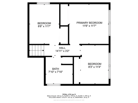 Floorplan - 417 E 88th Pl, Chicago, IL 60619 photo 3 of 4